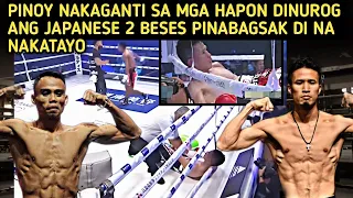 🇵🇭 Pinoy Nakaganti Sa Mga Hapon Dinurog Ang Japanese Boxer Di Na Nakatayo | Santisima vs Osawa