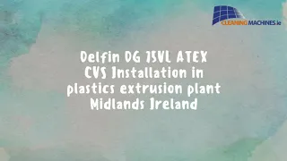 Delfin DG75 VL ATEX Vacuum System