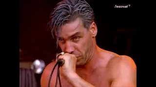 Early Rammstein Performing "Weisses Fleisch"