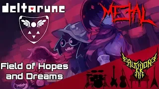 DELTARUNE - Field of Hopes and Dreams 【Intense Symphonic Metal Cover】