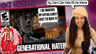 DIO IS INNOCENT !! DIO: THE GENERATIONAL HATER | Reaction @Cj_DaChamp