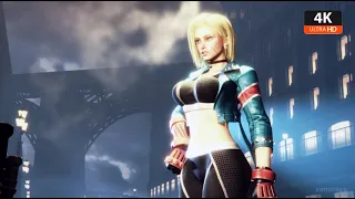 Upgraded Cammy Android 18 Hair 4K MOD Street Fighter 6 Cutscene
