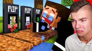 TO KONIEC SZKOŁY POTWORÓW w Minecraft... (smutna animacja)