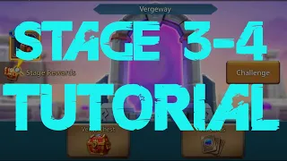 Vergeway Chapter 3 Stage 4 - Lords Mobile | Tutorial How To Clear Stage 3-4