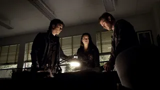 TVD 1x17 - Damon and Alaric have a plan to save Stefan, Elena wanna go with them | Delena Scenes HD