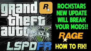 How to revert your GTA 5 LSPDFR - STILL WORKS FOR 2021 UPDATES!