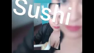 School Rushed Lunch * Mukbang| Sushi