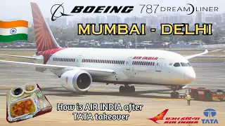 Trip Report | AIR INDIA Boeing 787 - ECONOMY | Mumbai (BOM) - Delhi (DEL) | AI 687