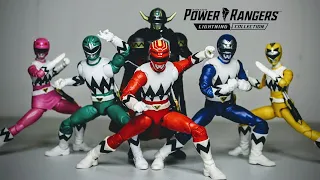 Hasbro Power Rangers Lightning Collection Lost Galaxy Full Team Figure Review