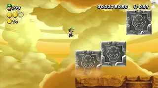 P-Switch Peril (9-2) 100% Coinless | New Super Luigi U 100% Minimum Coins Challenge