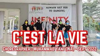 C'est La Vie | LINE DANCE | Phrased Improver | Muhammad Yani