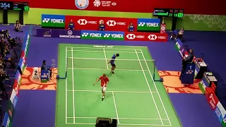 Hong Kong Open 2019 Final MS Lee Cheuk Yiu李卓耀 vs  Anthony Sinisuka GINTING Game2/3 ［香港人加油！］