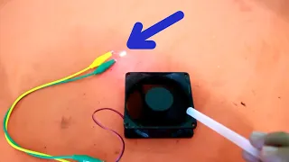Mini Electric Generator from PC Fan