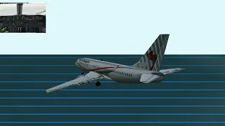 air niugini Flight 73 animation