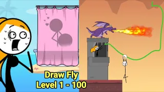 Draw Fly Answers | All Levels | Level 1-100