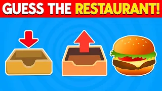 Guess The Fast Food Restaurant 🍟 | Emoji Quiz Game