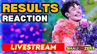 RESULTS LIVE REACTION | Eurovision Song Contest 2024 | SHAUUNZERS