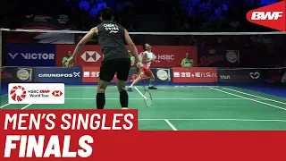 F | MS | Kento MOMOTA (JPN) [1] vs. CHEN Long (CHN) [5] | BWF 2019