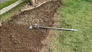 Yard Butler Hand Cultivator and How to Plant Grass!