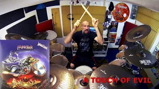 Judas Priest - A Touch of Evil - Scott Travis Drum Cover by EDO SALA