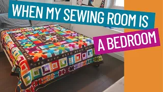 🧵 SEWING ROOM TRANSFORMS INTO MY GUEST BEDROOM