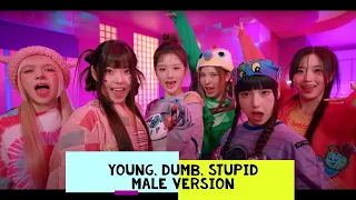 NMIXX - Young, Dumb, Stupid [Male Key Version]