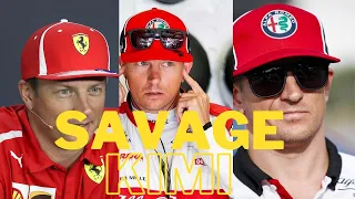 Kimi Raikkonen Best Savage F1 Moments #f1 #f1shorts #shorts