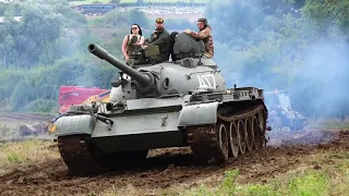 T55... T54 ?? MBT in action at Tanks Trucks and Firepower 2020