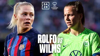 BARCELONA VS. WOLFSBURG | Attacking Threats From The Back When Rolfö & Wilms Collide