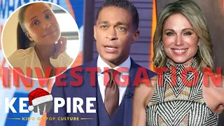 T. J. Holmes Under Investigation For Violating ABC Rules + TJ's Wife Was SUSPICIOUS of Amy Robach