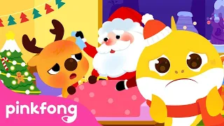 El Reno de Papá Noel Está Enfermo😭| ¡Ya Se Acerca Navidad!🎄| Pinkfong Villancicos de Navidad