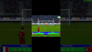 Efootball 24 | Portugal vs France | penalty shootout #efootball24 #pes2021 #football