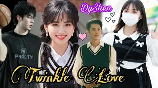 Shen Yue on Twinkle Love and   finally we will meet Cheng JiaShu!