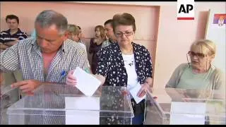 Polling stations open and first voters vote in Serbian election