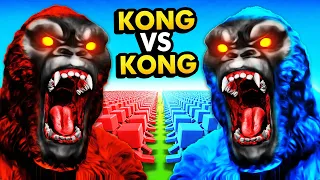 FIRE KING KONG ARMY vs ICE KING KONG ARMY