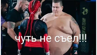 Ради контракта с UFC девушка нокаутировала 240-килограммового мужчину. Дарина Маздюк vs Чистяков