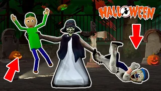Granny Witch vs Baldi vs Ice Scream - Halloween - funny horror school animation (p.12)