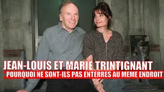 Jean-Louis Trintignant : pourquoi n'est-il pas enterré avec sa fille Marie ?