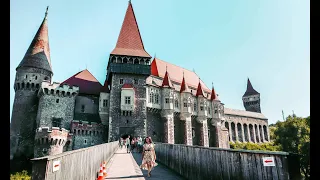 Corvin Castle in Romania | Travel vlog