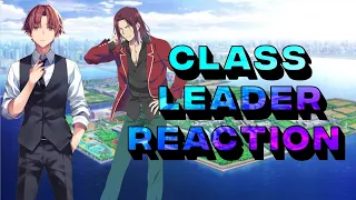 Classroom of the elite react to ayanokoji || class leaders react part 2||