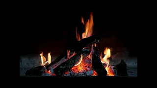 Relaxing bonfire, Entspannendes Lagerfeuer, Feu de camp relaxant