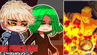 S-Class Hero's React To Caped Baldy/Saitama || One Punch Man || Tiktok || Gacha React