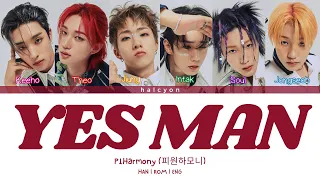 P1Harmony (피원하모니) - Yes Man [Color Coded Lyrics (HAN/ROM/ENG)]