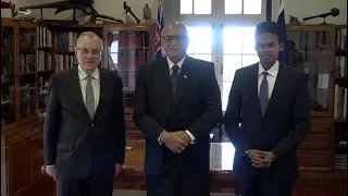Fijian President officiates at the swearing-in ceremony of a Puisne Judge