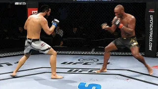 UFC 261 - Kamaru Usman vs Jorge Masvidal Full Fight Highlights Welterweight Title (UFC 4 Gameplay)