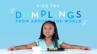 Kids Try Dumplings from Around the World | Kids Try | HiHo Kids