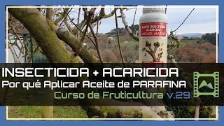 POR QUÉ aplicar aceite de PARAFINA ❄ INVIERNO Curso básico de FRUTICULTURA 2020: Capítulo 29 | LdN