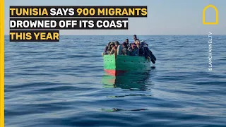 Tunisia says 900 migrants drowned off its coast this year
