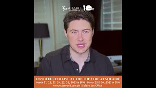 Daniel Emmet at David Foster and Friends LIVE at the The Theatre at Solaire