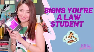 Signs You're A Law Student! | Law School Philippines! #BuhayLawStudent